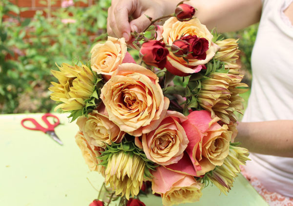 How To Design A Fall Flair Bouquet - My Mayberry Lane